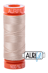 Aurifil Mako 50wt Cotton 200 m 220 yd. spool - 2312 Ermine